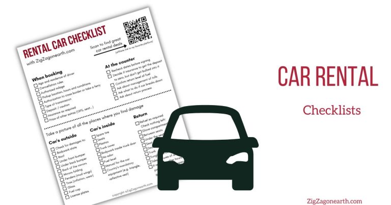 Checklist for Safely Getting to Know Your Rental Car